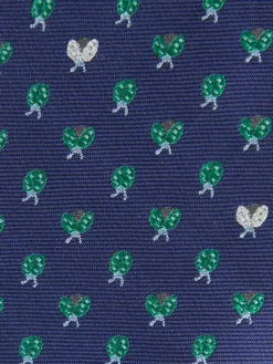 Corbatas|Corbatas<Alvaro Moreno CORBATA JACQUARD MF Azul Marino