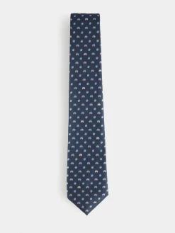 Corbatas|Corbatas<Alvaro Moreno CORBATA JACQUARD MF Azul Marino