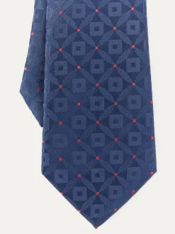 Corbatas|Corbatas<Alvaro Moreno CORBATA JACQUARD MF Azul Marino