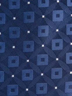 Corbatas|Corbatas<Alvaro Moreno CORBATA JACQUARD MF Azul Marino
