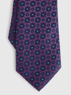 Corbatas|Corbatas<Alvaro Moreno CORBATA JACQUARD MF Azul Marino