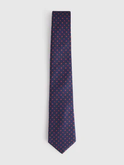Corbatas|Corbatas<Alvaro Moreno CORBATA JACQUARD MF Azul Marino