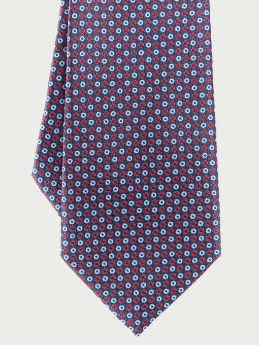 Corbatas|Corbatas<Alvaro Moreno CORBATA JACQUARD MF Azul Marino