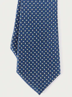Corbatas|Corbatas<Alvaro Moreno CORBATA JACQUARD MF Azul Marino