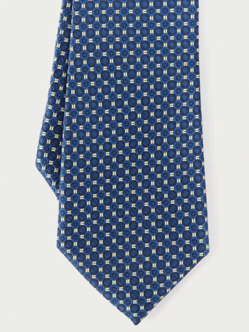 Corbatas|Corbatas<Alvaro Moreno CORBATA JACQUARD MF Azul Marino