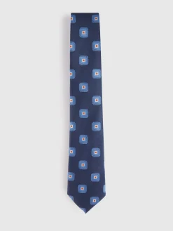 Corbatas|Corbatas<Alvaro Moreno CORBATA JACQUARD MF Azul Marino