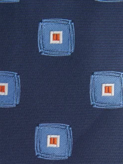 Corbatas|Corbatas<Alvaro Moreno CORBATA JACQUARD MF Azul Marino