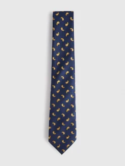 Corbatas|Corbatas<Alvaro Moreno CORBATA JACQUARD MF Azul Marino