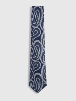 Corbatas|Corbatas<Alvaro Moreno CORBATA JACQUARD MF Azul Marino