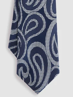 Corbatas|Corbatas<Alvaro Moreno CORBATA JACQUARD MF Azul Marino