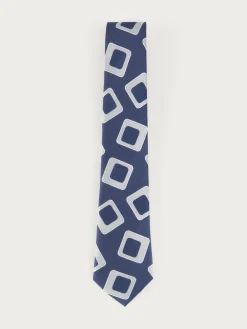 Corbatas|Corbatas<Alvaro Moreno CORBATA JACQUARD MF Azul Marino