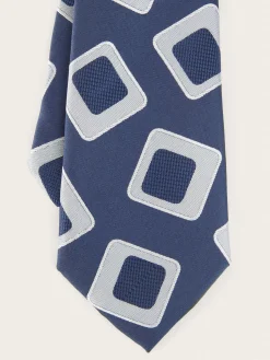 Corbatas|Corbatas<Alvaro Moreno CORBATA JACQUARD MF Azul Marino