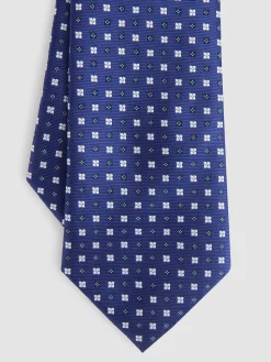 Corbatas|Corbatas<Alvaro Moreno CORBATA JACQUARD MF Azul Marino