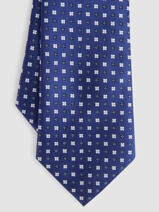 Corbatas|Corbatas<Alvaro Moreno CORBATA JACQUARD MF Azul Marino