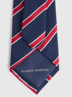 Corbatas|Corbatas<Alvaro Moreno CORBATA JACQUARD MF Azul Marino