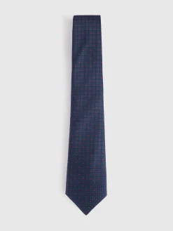 Corbatas|Corbatas<Alvaro Moreno CORBATA JACQUARD MF Azul Marino