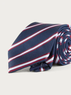 Corbatas|Corbatas<Alvaro Moreno CORBATA JACQUARD MF Azul Marino