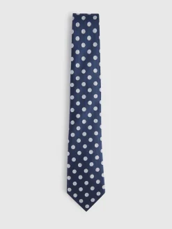 Corbatas|Corbatas<Alvaro Moreno CORBATA JACQUARD MF Azul Marino