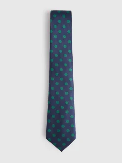 Corbatas|Corbatas<Alvaro Moreno CORBATA JACQUARD MF Azul Marino