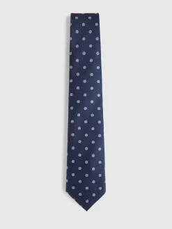 Corbatas|Corbatas<Alvaro Moreno CORBATA JACQUARD MF Azul Marino