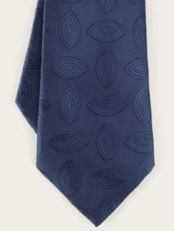 Corbatas|Corbatas<Alvaro Moreno CORBATA JACQUARD MF Azul Marino