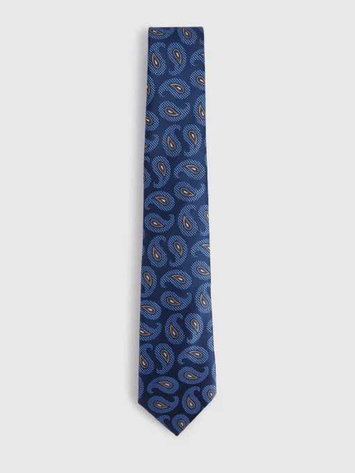 Corbatas|Corbatas<Alvaro Moreno CORBATA JACQUARD MF Azul Marino