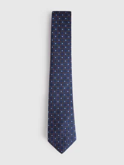 Corbatas|Corbatas<Alvaro Moreno CORBATA JACQUARD MF Azul Marino