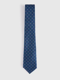 Corbatas|Corbatas<Alvaro Moreno CORBATA JACQUARD MF Azul Marino