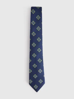 Corbatas|Corbatas<Alvaro Moreno CORBATA JACQUARD MF Azul Marino