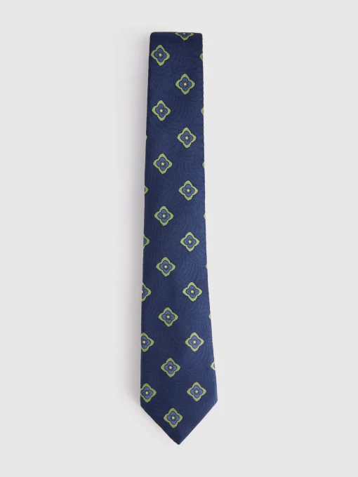 Corbatas|Corbatas<Alvaro Moreno CORBATA JACQUARD MF Azul Marino