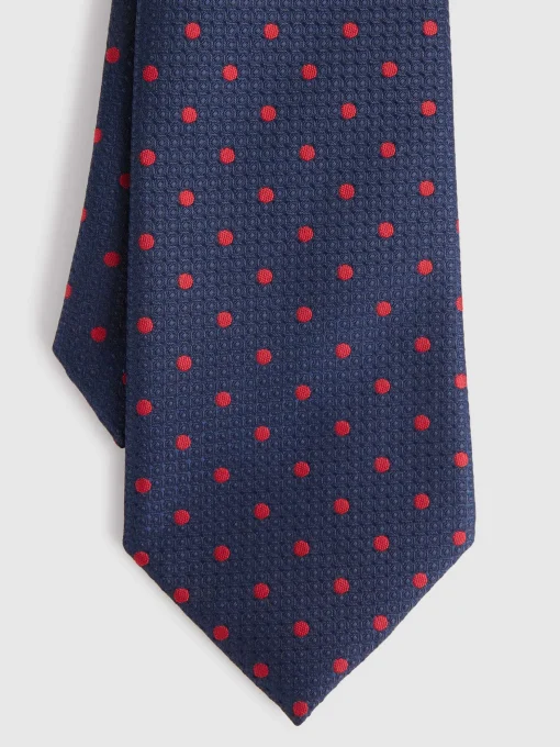 Corbatas|Corbatas<Alvaro Moreno CORBATA JACQUARD MF Azul Marino