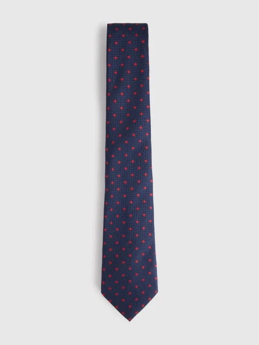 Corbatas|Corbatas<Alvaro Moreno CORBATA JACQUARD MF Azul Marino