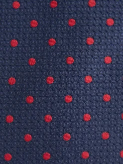 Corbatas|Corbatas<Alvaro Moreno CORBATA JACQUARD MF Azul Marino