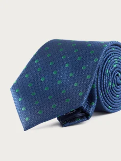 Corbatas|Corbatas<Alvaro Moreno CORBATA JACQUARD MF Azul Marino