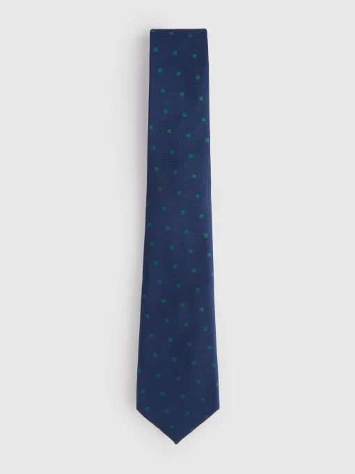 Corbatas|Corbatas<Alvaro Moreno CORBATA JACQUARD MF Azul Marino