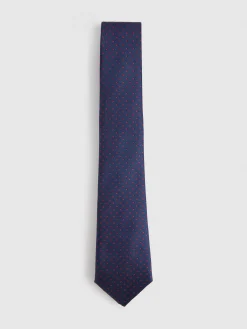 Corbatas|Corbatas<Alvaro Moreno CORBATA JACQUARD MF Azul Marino