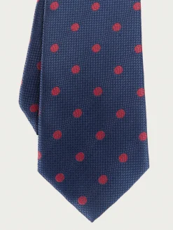 Corbatas|Corbatas<Alvaro Moreno CORBATA JACQUARD MF Azul Marino