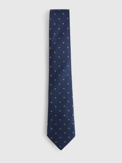 Corbatas|Corbatas<Alvaro Moreno CORBATA JACQUARD MF Azul Marino