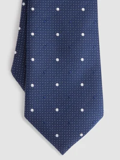 Corbatas|Corbatas<Alvaro Moreno CORBATA JACQUARD MF Azul Marino