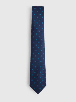 Corbatas|Corbatas<Alvaro Moreno CORBATA JACQUARD MF Azul Marino