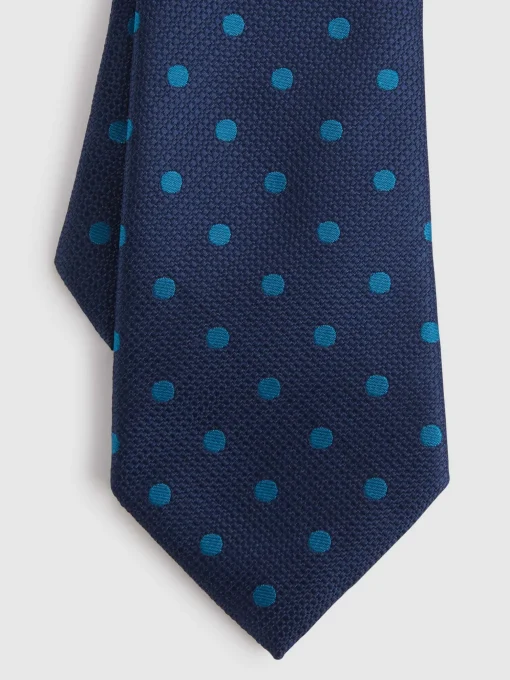 Corbatas|Corbatas<Alvaro Moreno CORBATA JACQUARD MF Azul Marino
