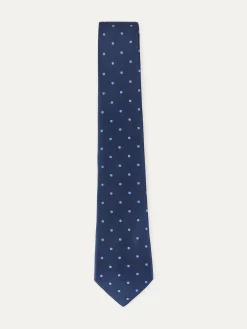 Corbatas|Corbatas<Alvaro Moreno CORBATA JACQUARD MF Azul Marino