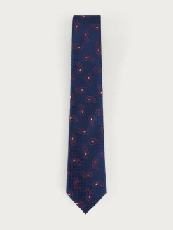 Corbatas|Corbatas<Alvaro Moreno CORBATA JACQUARD MF Azul Marino