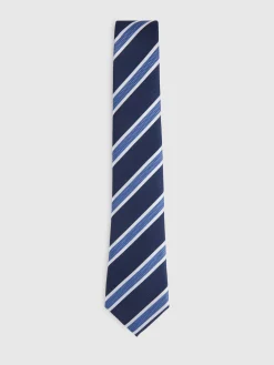 Corbatas|Corbatas<Alvaro Moreno CORBATA JACQUARD MF Azul Marino