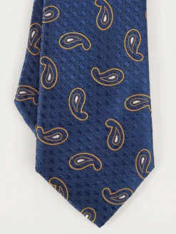 Corbatas|Corbatas<Alvaro Moreno CORBATA JACQUARD MF Azul Marino