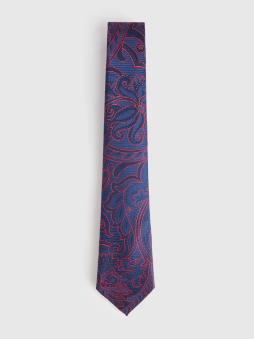 Corbatas|Corbatas<Alvaro Moreno CORBATA JACQUARD MF Azul Marino