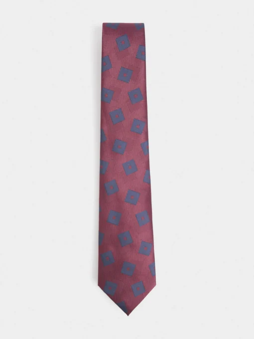 Corbatas|Corbatas<Alvaro Moreno CORBATA JACQUARD MF Burdeos