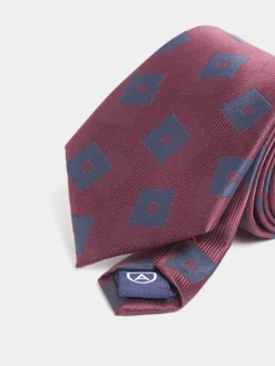 Corbatas|Corbatas<Alvaro Moreno CORBATA JACQUARD MF Burdeos
