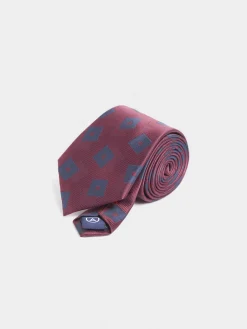 Corbatas|Corbatas<Alvaro Moreno CORBATA JACQUARD MF Burdeos