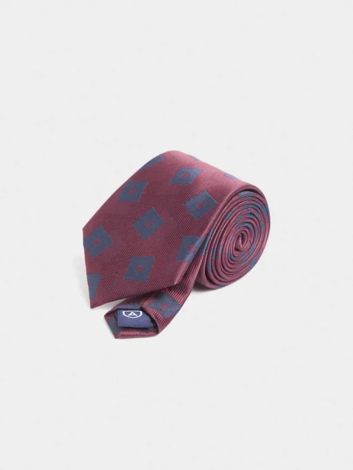 Corbatas|Corbatas<Alvaro Moreno CORBATA JACQUARD MF Burdeos